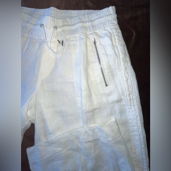 NWOT Athleta Cabo Linen Wide-leg Calla Lily White
Pants S/447244-04 SIZE 14 - Picture 7 of 11